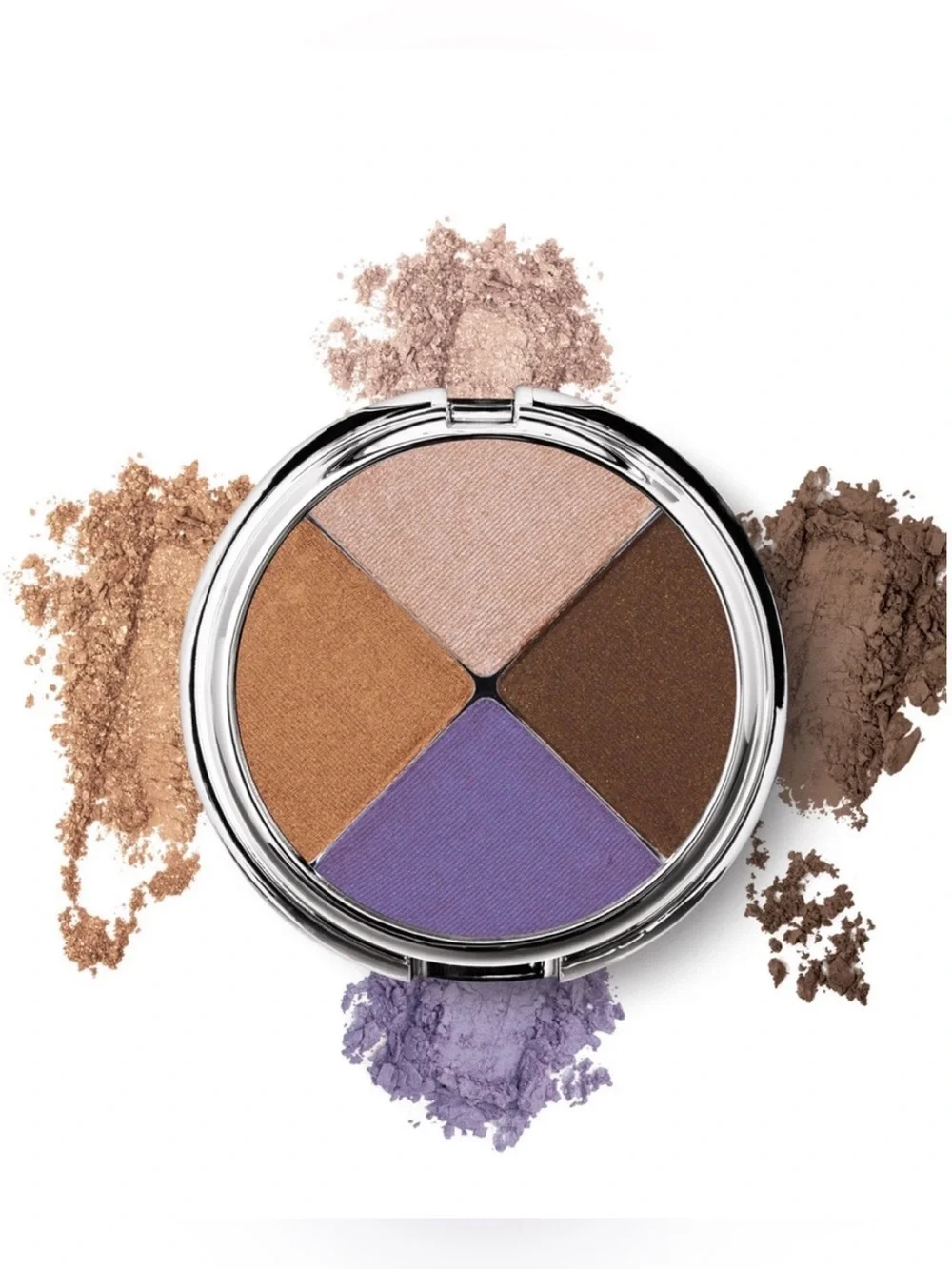 TIGI High Density Quad Eyeshadow Matte & Shimmer, Posh